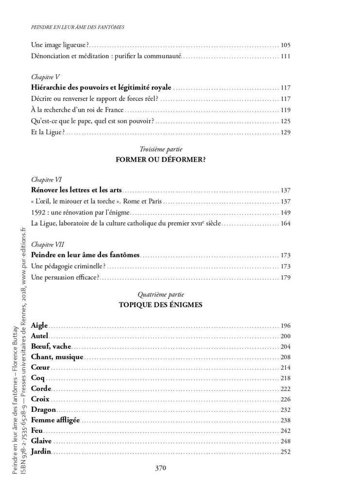 Peindre en leur âme des fantômes