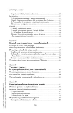 La politique à la ville: Inventions citoyennes à Louviers (1965-1983)