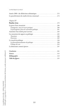 La politique à la ville: Inventions citoyennes à Louviers (1965-1983)