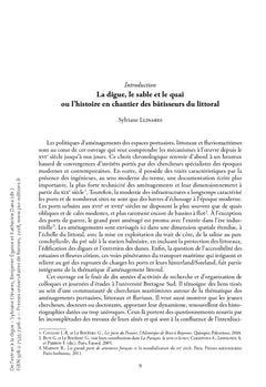 De l'estran à la digue