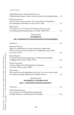 Fin de l'asile ?