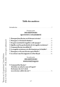 Racine en 12 questions