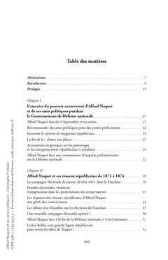 Alfred Naquet et ses amis politiques