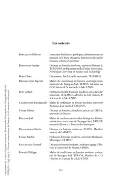 Les femmes et la mer à l'époque moderne