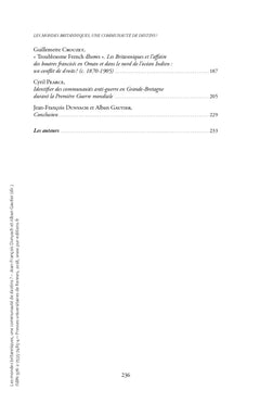 Les mondes britanniques, une communauté de destins ?