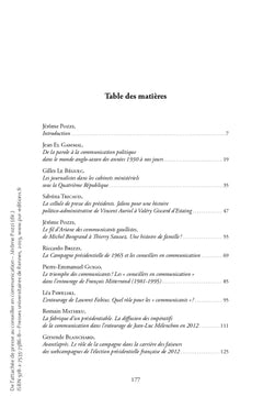 De l'attachée de presse au conseiller en communication