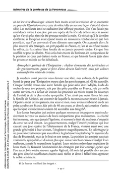 Mémoires de la comtesse de La Ferronnays