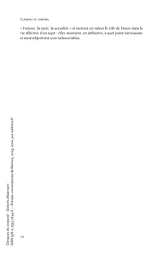 Cliniques du corporel