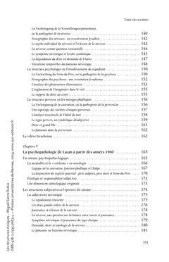 Les structures cliniques