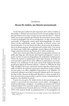 Alceste de Ambris l'anti-Mussolini