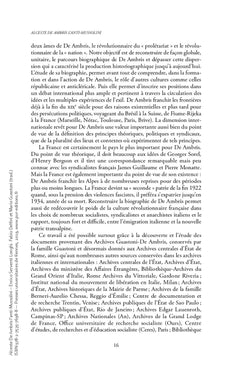 Alceste de Ambris l'anti-Mussolini