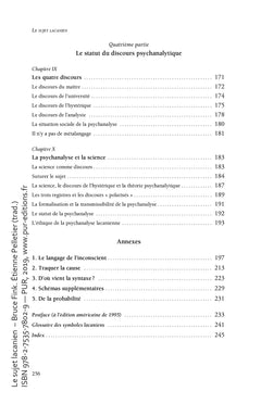 Le sujet lacanien