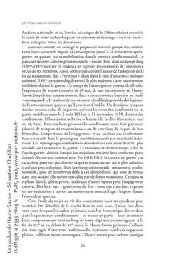 Les poilus de Haute-Savoie