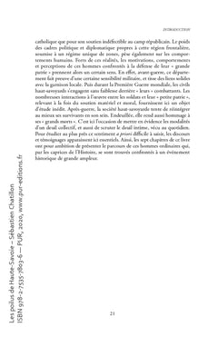 Les poilus de Haute-Savoie