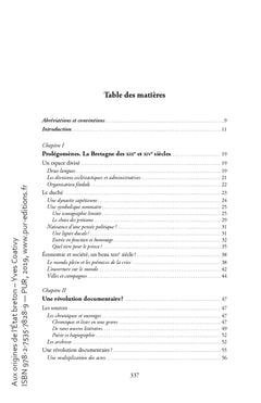 Aux origines de l'État breton