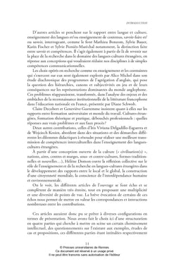 Recherche et transmission des cultures étrangères