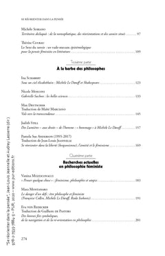 Se réorienter dans la pensée