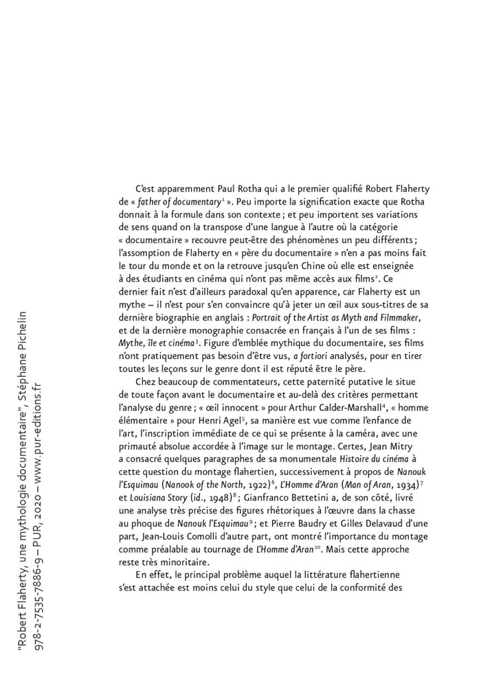 Robert Flaherty, une mythologie documentaire