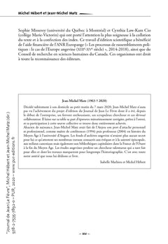 Journal de Jean Le Fèvre