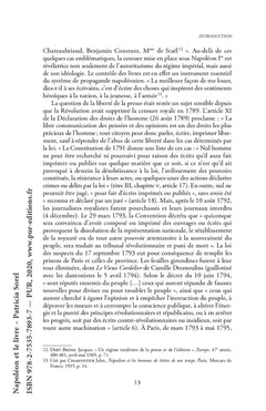 Napoléon et le livre: La censure sous le Consulat et l'Empire