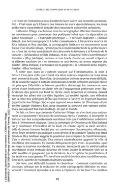 Littératures dominicaines en mouvement