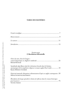 La continuité référentielle ou le choix des mots