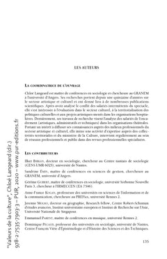 Valeurs de la culture