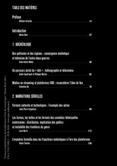 Formes et plateformes de la télévision à l'ère du numérique