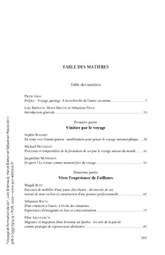 Voyage et formation de soi