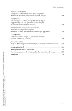 Comment former à l'économie sociale et solidaire?