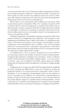 Comment former à l'économie sociale et solidaire?