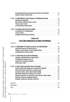 Itinéraires urbains dans le roman brésilien contemporain