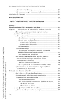L'information du consommateur et le commerce électronique
