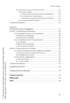 L'information du consommateur et le commerce électronique