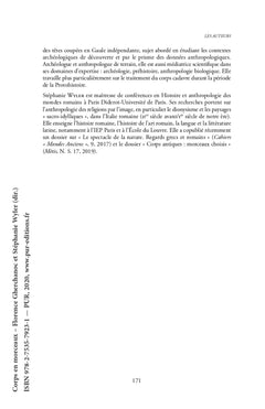 Corps en morceaux