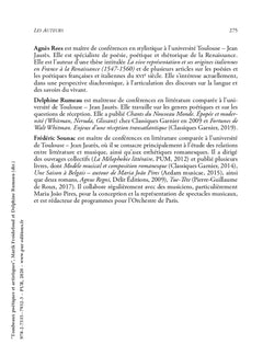 Tombeaux poétiques et artistiques