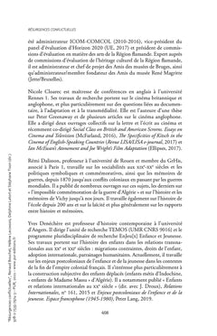 Résurgences conflictuelles
