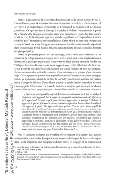 Bien-dire et savoir-lire