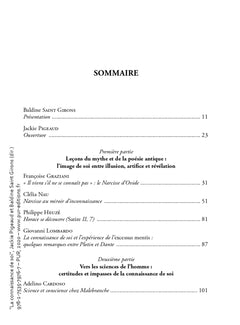 La connaissance de soi