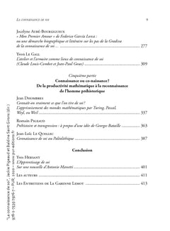 La connaissance de soi