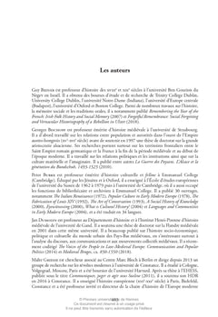 Traditions orales et mémoires sociales des révoltes en Europe