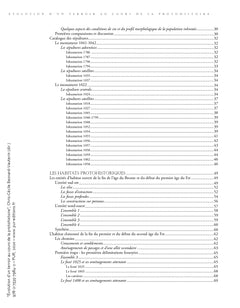 Evolution d'un terroir au cours de la protohistoire