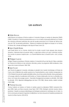 Libraires et imprimeurs protestants de la France atlantique