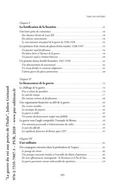 La guerre du roi aux portes de l'Italie