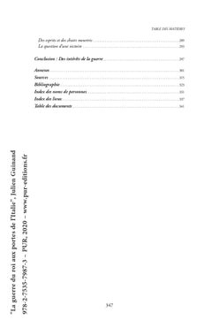 La guerre du roi aux portes de l'Italie
