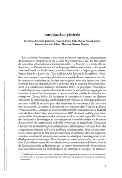 Territoires fabriqués/territoires instrumentalisés