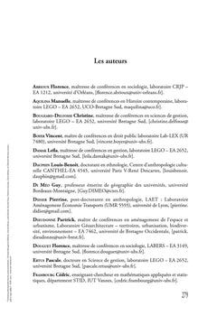 Territoires fabriqués/territoires instrumentalisés