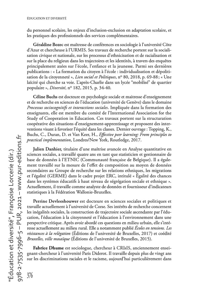 Éducation et diversité