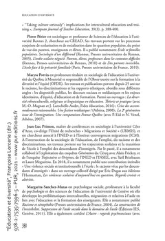 Éducation et diversité