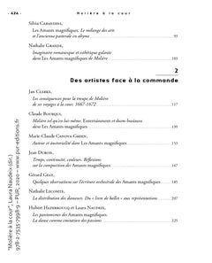 Molière à la cour: Les Amants magnifiques en 1670